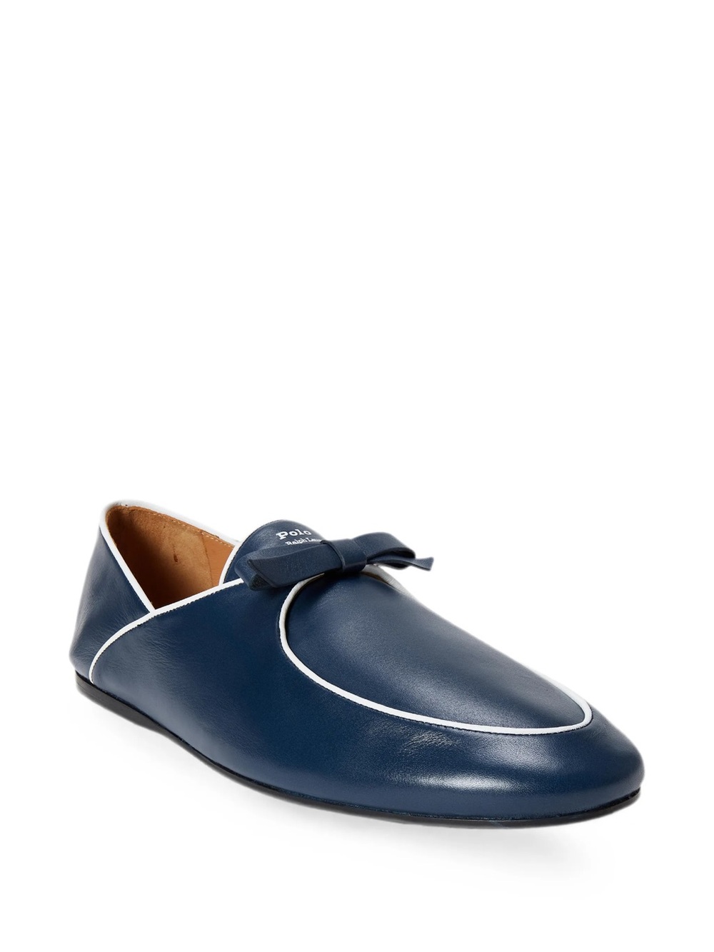 NWT Polo by Ralph Lauren Navy Bow Loafer